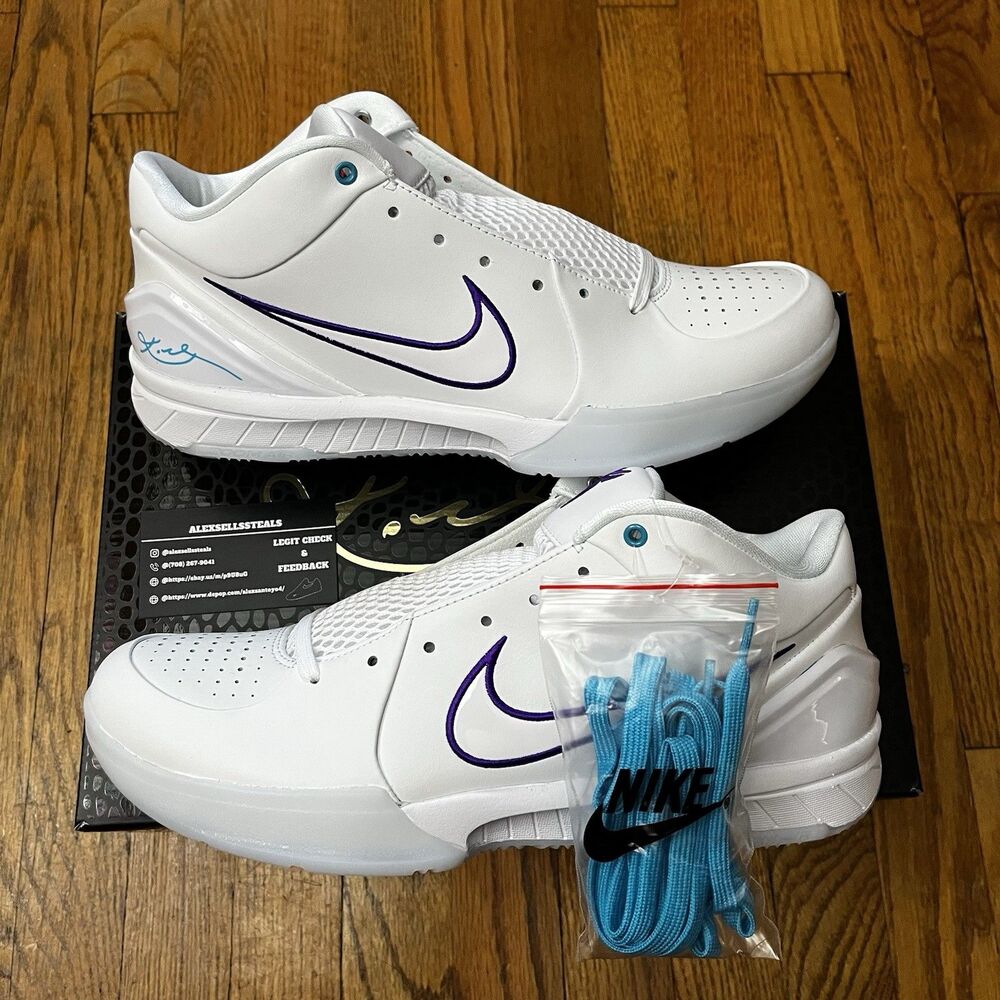 Kobe 4 Draft Day Mystery Pack Size 10.5 Men Charlotte Hornets #14 (IM0559-112)
